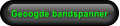 Geoogde bandspanner