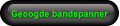 Geoogde bandspanner